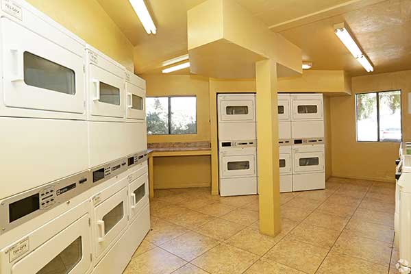 silverado apartment community laundry room