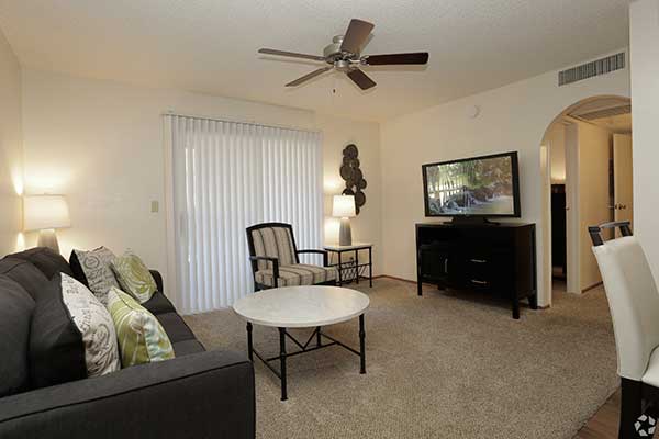 silverado apartment interior living room